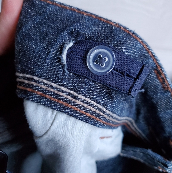 Candie's Dark Wash Denim Bermuda Shorts - Picture 13 of 16